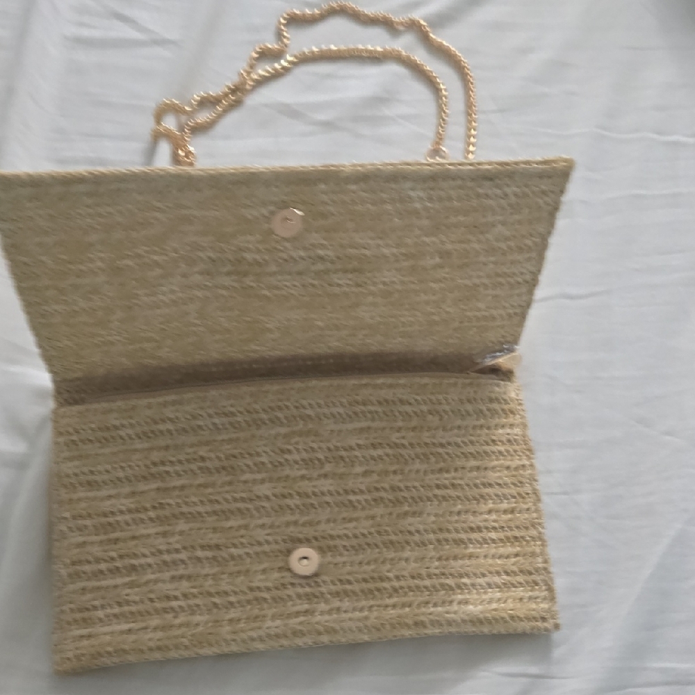 Dior Beige Woven Clutch Bag - Picture 5 of 9